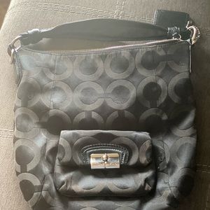 Coach purse- black